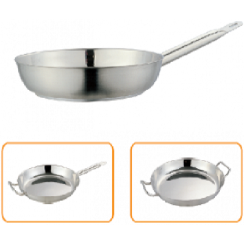 Chảo chiên inox 　 ( 2 đáy) 101701