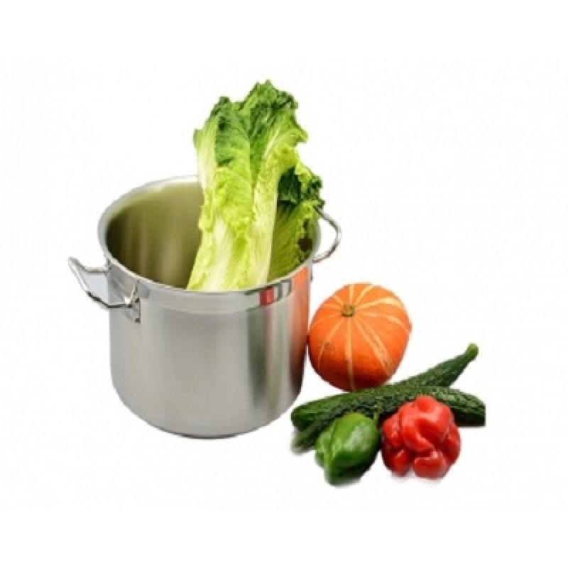 Nồi cao 2 quai cọc Inox ( đáy 3 lớp) φ200×200mm Nồi cao 2 quai cọc Inox ( đáy 3 lớp) φ200×200mm