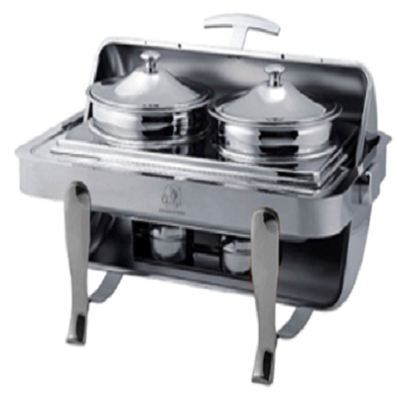 Nồi hâm soup chữ nhật chân trắng-LHDAT61182W Nồi hâm soup chữ nhật chân trắng-LHDAT61182W