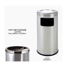 Thùng rác inox trang trí A35-N